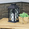 Sunnydaze Concord Outdoor Decorative Solar LED Candle Lantern
