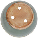 Sunnydaze Chalet High-Fired Glazed Ceramic Planter - 15"