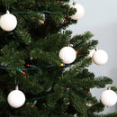 white christmas ball ornaments