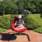 Sunnydaze Julia Outdoor Hanging Egg Chair with Stand and Cushion