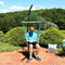 Sunnydaze Outdoor Hanging Hammock Chair Swing and C-Stand Set