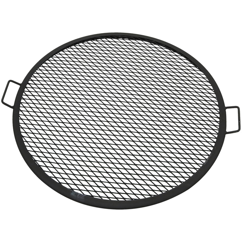 Sunnydaze X-Marks Round Fire Pit Cooking Grate 30-inch

