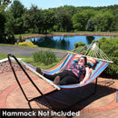 Sunnydaze 10' Portable Hammock Stand - 330-Pound Capacity