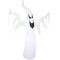 Sunnydaze Giant Inflatable Halloween Decoration - 7-Foot Diabolical Ghost - Seasonal Outdoor Decor with Blower Fan