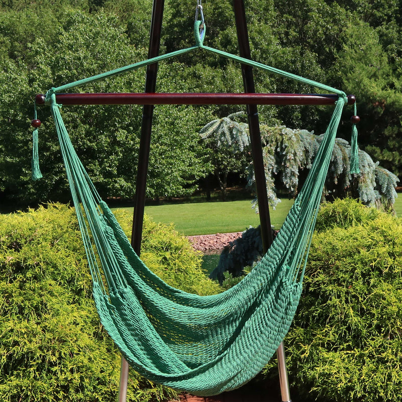 Cotton Rope Hanging Chair  Hammock Net Swing for Sensory