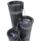 Sunnydaze 4-Tier Staggered Pillars Outdoor Fountain with Lights - 41"