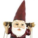 Sunnydaze Peter with a Pair of Pails Garden Gnome Decoration - 14"