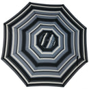 Sunnydaze Striped 9' Patio Umbrella with Push Button Tilt & Crank