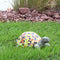 Sunnydaze Mildred the Hand-Painted Mosaic Turtle Statue - 10"