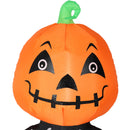 Fan blower of the skeleton pumpkin head inflatable. 