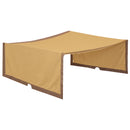 Sunnydaze Polyester 9x12 Foot Replacement Retractable Pergola Canopy Shade Only