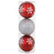 Sunnydaze 6-Inch Christmas Ball Ornament Set - Sparkle and Shine - Choose Color