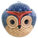 Sunnydaze Ceramic Owl Indoor Tabletop Water Fountain - 6-Inch