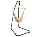 Sunnydaze Mayan Rope Hammock Chair and Adjustable Stand