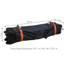 bottom wheels for black pop up canopy rolling carrying bag