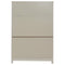 Sunnydaze Vertical Beadboard Dresser with 5 Drawers - Gray - 43.5" H