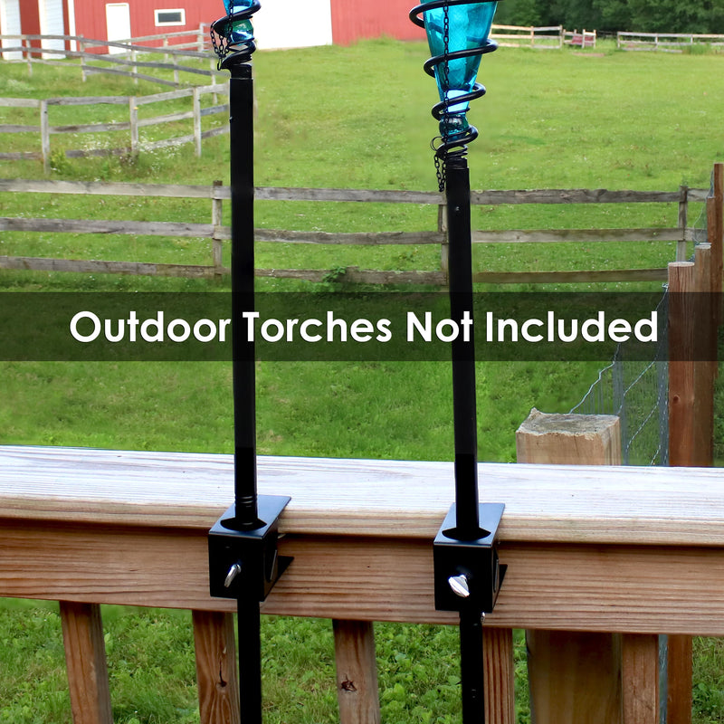 Sunnydaze Deck Clamp for Outdoor Torches
