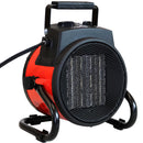 Sunnydaze Portable Ceramic Electric Space Heater with Folding Handle, 750W/1500W