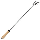 Sunnydaze Outdoor Fire Poker with Wood Handle - 26-Inch
