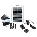 Sunnydaze Solar Pump and Solar Panel Kit With Battery Pack and LED Light 132 GPH, 56-Inch Lift