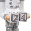 Sunnydaze Indoor Nutcracker Statue - Christmas Countdown - 13.75"