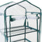 Sunnydaze Portable 4-Tier Mini Greenhouse for Outdoors - Clear