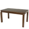 Sunnydaze Dorian 7-Piece Wooden Dining Table and Chair Set