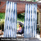 Sunnydaze Designer Eyelet Indoor/Outdoor Curtain Panels - 52" x 108"