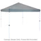 Sunnydaze Oxford Fabric Standard Pop-Up Canopy Shade - Multiple Colors/Sizes