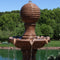 Sunnydaze Large Tiered Ball Outdoor Fountain - 80" H