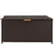 Sunnydaze Indoor/Outdoor Resin Rattan 75-Gallon Deck Box