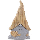 Sunnydaze Indoor/Outdoor Basil the Gardening Gnome Statue - 18.25"