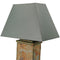 Sunnydaze Indoor/Outdoor Natural Slate Table Lamp - 24" H