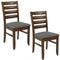 Sunnydaze Dorian 5-Piece Wooden Dining Table and Chair Set