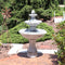 Sunnydaze 45" 3-Tier Outdoor Water Fountain - Mediterranean Reinforced Concrete