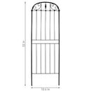 Sunnydaze 32" Traditional Garden Trellis for Plants - Set of 2