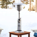 stainless steel tabletop outdoor propane patio heater