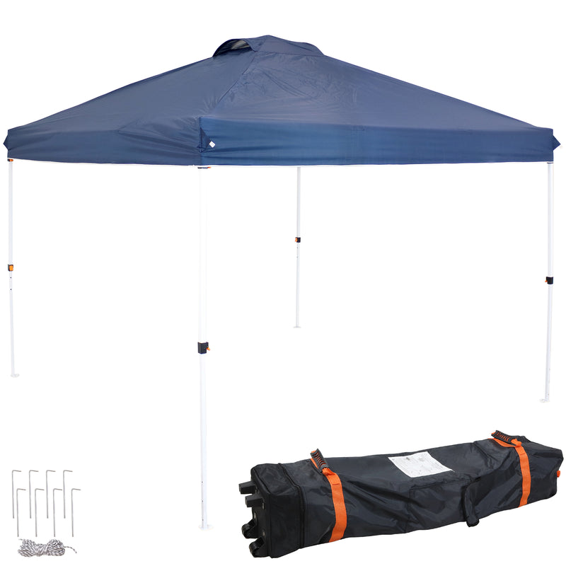 Sunnydaze Premium Pop-Up Canopy with Rolling Carry Bag - Multiple Colors/Sizes