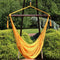 gold hanging extra large rope hammock chair