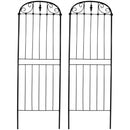 Sunnydaze 32 Inch Traditional Garden Trellis, Set of 2