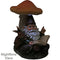 Sunnydaze Book Worm Bernard the Outdoor Garden Gnome with Solar Light
