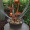 Sunnydaze Blossoms Copper Flower Fountain - 28"
