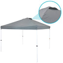 Sunnydaze Premium Pop-Up Canopy with Rolling Carry Bag and Sandbags
