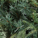 Sunnydaze Pre-Lit Artificial Christmas Garland with Pinecones and Holly Berries - 9' L