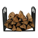 Sunnydaze 2' Indoor/Outdoor Decorative Fireplace Log Holder