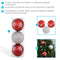 Sunnydaze 3ct 6" Sparkle and Shine Christmas Ball Ornament Set