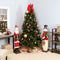 Sunnydaze Merry Berries Pre-Lit Artificial Christmas Tree