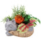 Sunnydaze Finley the Fox Planter Statue - Indoor Flower Pot - 8-Inch