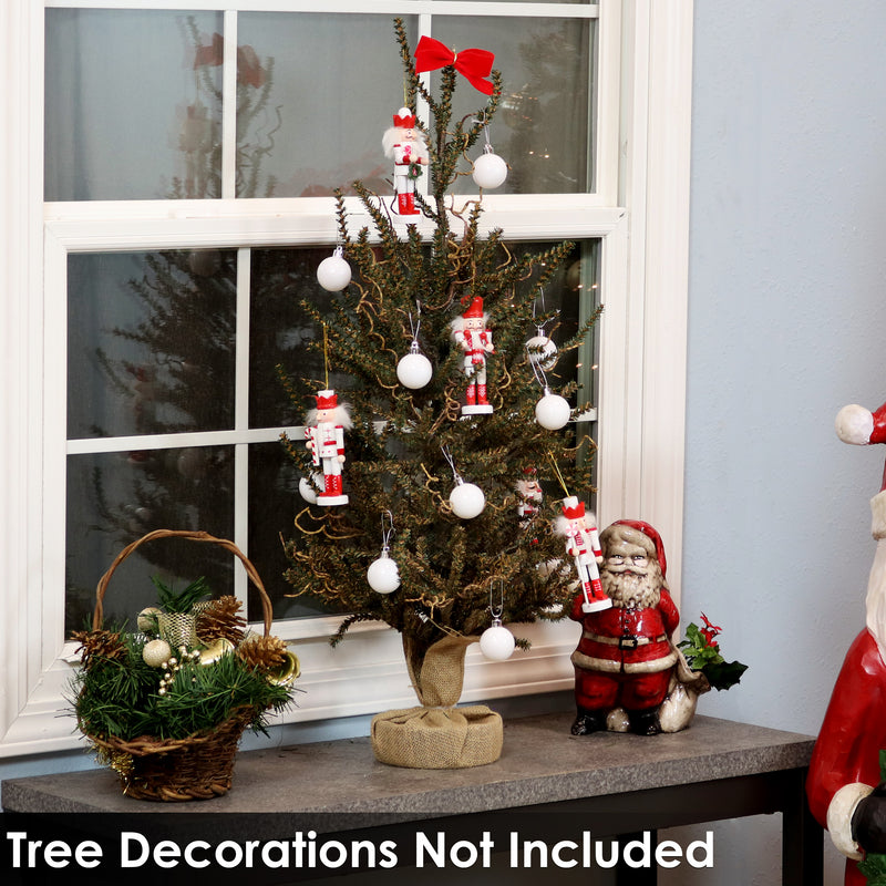 Sunnydaze Homespun Holiday Artificial Christmas Tree - 3'