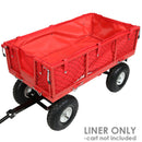 Sunnydaze Heavy-Duty Polyester Outdoor Utility Cart Liner
